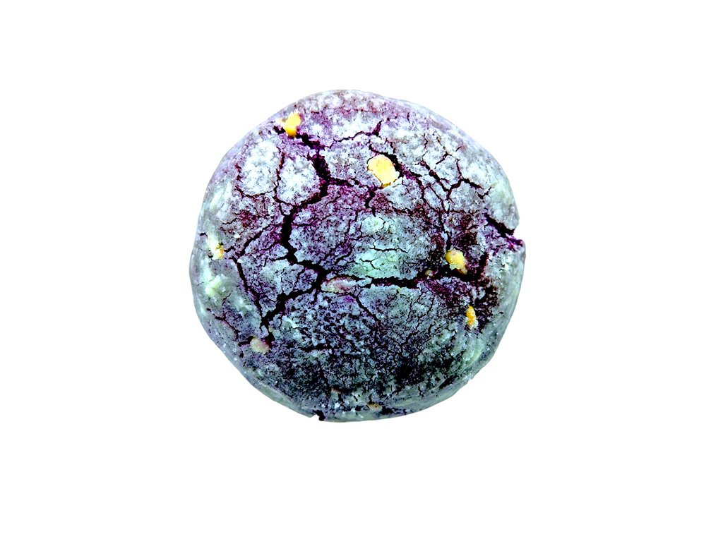 Ube Crinkle with Pine Nut